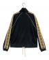 GUCCI (グッチ) ジップアップトラックジャケット ブラック×ベージュ サイズ:XS：65000円