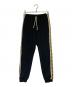 GUCCI（グッチ）の古着「インターロッキングテクニカルジャージパンツ」｜ブラック×ベージュ