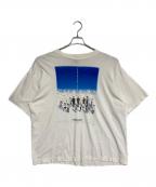 SAINT MICHAEL×GEEKSRULEセントマイケル×）の古着「EV_SS TEE / BLUE / WHITE」｜ホワイト