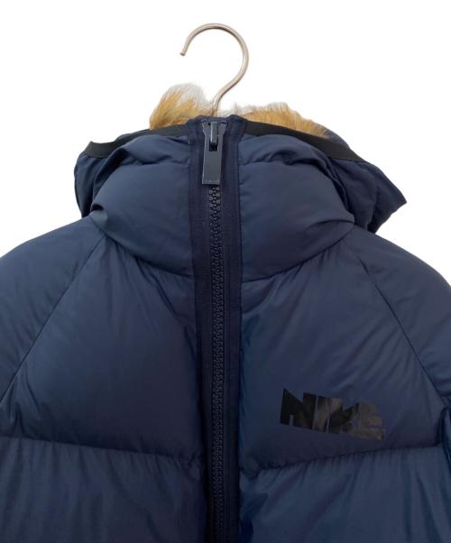sacai（サカイ）sacai (サカイ) NIKE (ナイキ) W NRG Rh PARKA ファー ダウンジャケット ネイビー サイズ:XSの古着・服飾アイテム