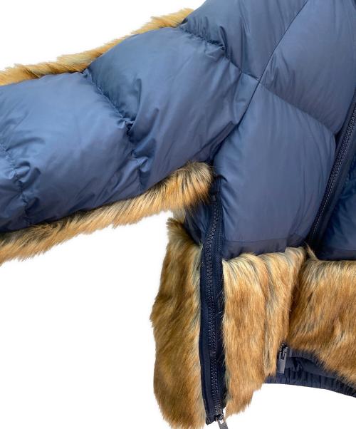 sacai（サカイ）sacai (サカイ) NIKE (ナイキ) W NRG Rh PARKA ファー ダウンジャケット ネイビー サイズ:XSの古着・服飾アイテム