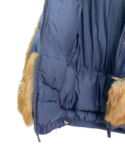 sacai（サカイ）sacai (サカイ) NIKE (ナイキ) W NRG Rh PARKA ファー ダウンジャケット ネイビー サイズ:XSの古着・服飾アイテム