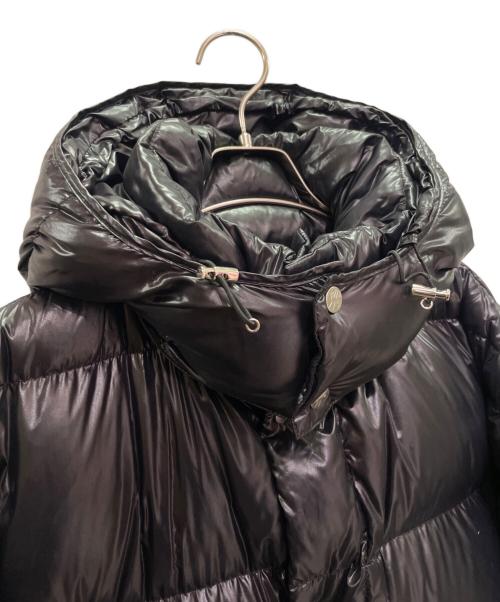 MONCLER（モンクレール）MONCLER (モンクレール) Hanoverian/ハノーヴェリアン ロングダウンジャケット ブラック×グリーン サイズ:3の古着・服飾アイテム