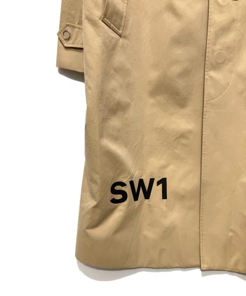 BURBERRY（バーバリー）BURBERRY (バーバリー) ホースフェリープリントステンカラーコート ベージュ サイズ:56の古着・服飾アイテム