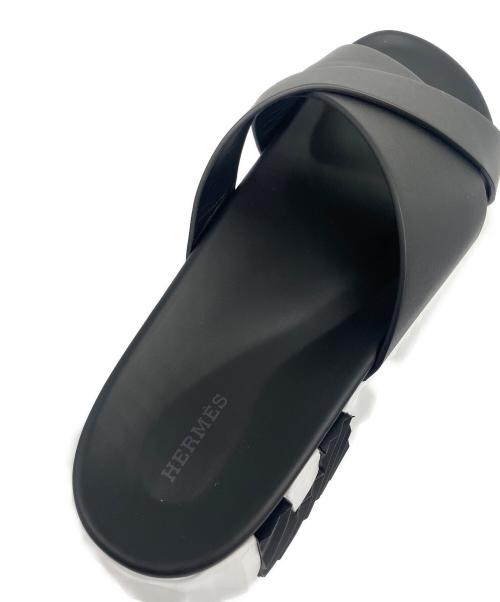 HERMES（エルメス）HERMES (エルメス)  サンダル 《インフラ》 ブラック サイズ:44の古着・服飾アイテム