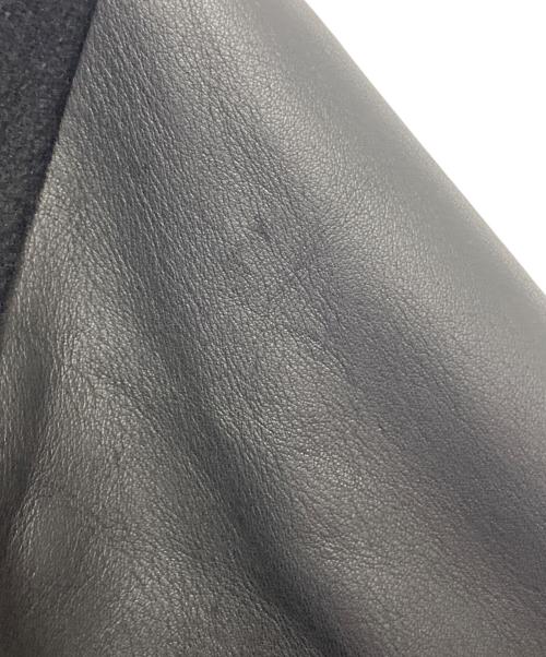 SUPREME（シュプリーム）SUPREME (シュプリーム) 40 acres (40エーカーズ) Malcolm X (マルコムエックス) Varsity Jacket ブラック サイズ:XLの古着・服飾アイテム