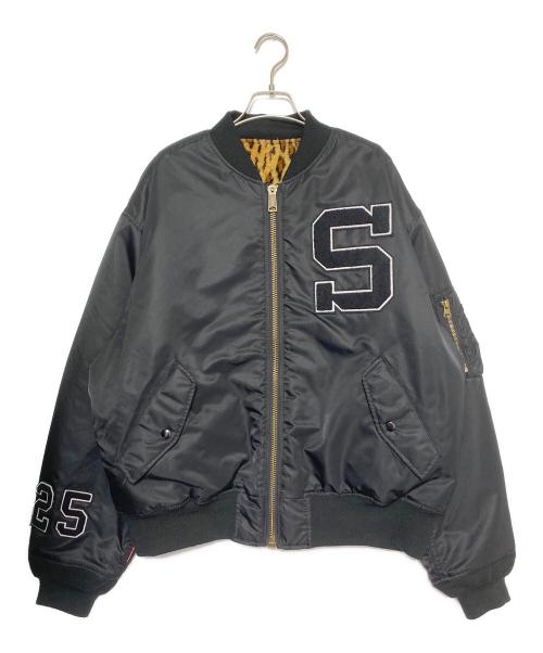SUPREME（シュプリーム）SUPREME (シュプリーム) GOODENOUGH (グッドイナフ) Reversible MA-1 ブラック×ベージュ サイズ:XLの古着・服飾アイテム
