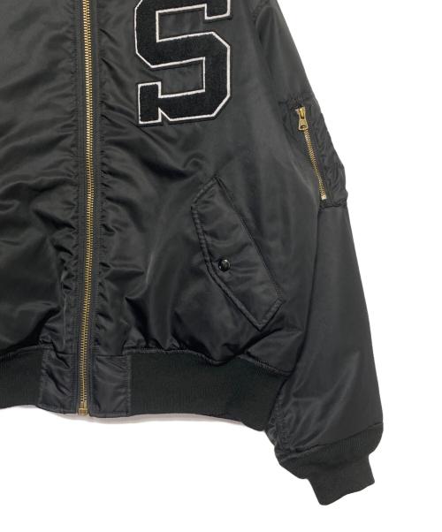 SUPREME（シュプリーム）SUPREME (シュプリーム) GOODENOUGH (グッドイナフ) Reversible MA-1 ブラック×ベージュ サイズ:XLの古着・服飾アイテム