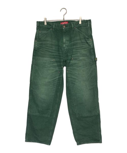 SUPREME（シュプリーム）SUPREME (シュプリーム) ペインターパンツ グレー(グリーン系） サイズ:34の古着・服飾アイテム