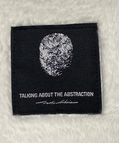 TALKING ABOUT THE ABSTRACTION（トーキング アバウト ジ アブストラクション）TALKING ABOUT THE ABSTRACTION (トーキング アバウト ジ アブストラクション) SOUVENIR PRINT CARDIGAN SKA  ネイビー サイズ:XLの古着・服飾アイテム