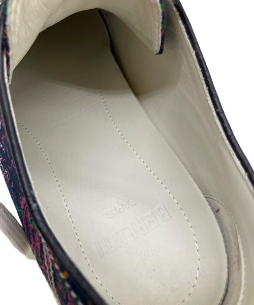 Berluti（ベルルッティ）Berluti (ベルルッティ) プレイグラウンド スクリット キャンバス スニーカー ネイビー×ホワイト サイズ:10の古着・服飾アイテム