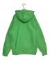 SUPREME (シュプリーム) Micro Logo Hooded Sweatshirt 黄緑 サイズ:XL：15000円