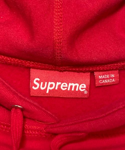 SUPREME（シュプリーム）SUPREME (シュプリーム) Classic Script Hooded Sweatshirt レッド サイズ:XLの古着・服飾アイテム