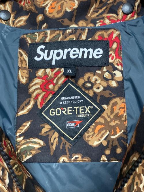 SUPREME（シュプリーム）SUPREME (シュプリーム) GORE-TEX Court Jacket ベージュ×ブラック サイズ:XLの古着・服飾アイテム
