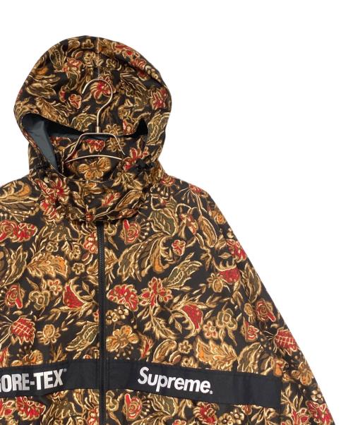 SUPREME（シュプリーム）SUPREME (シュプリーム) GORE-TEX Court Jacket ベージュ×ブラック サイズ:XLの古着・服飾アイテム