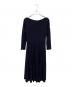 BORDERS at BALCONY（ボーダーズアットバルコニー）の古着「WEEKEND DRESS」｜ネイビー