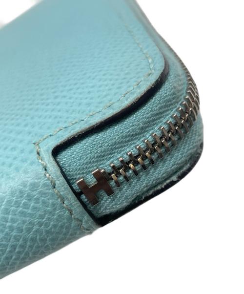 HERMES（エルメス）HERMES (エルメス) アザップ シルクイン ブルー×ピンクの古着・服飾アイテム