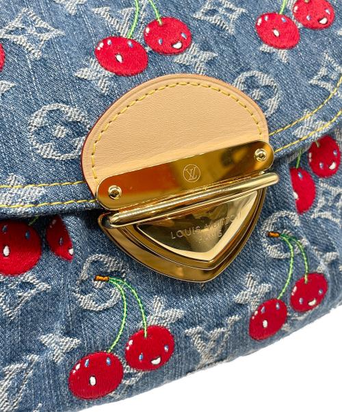 LOUIS VUITTON（ルイ ヴィトン）LOUIS VUITTON (ルイ ヴィトン) 村上隆 (ムラカミタカシ) LV × TM サンセット インディゴの古着・服飾アイテム