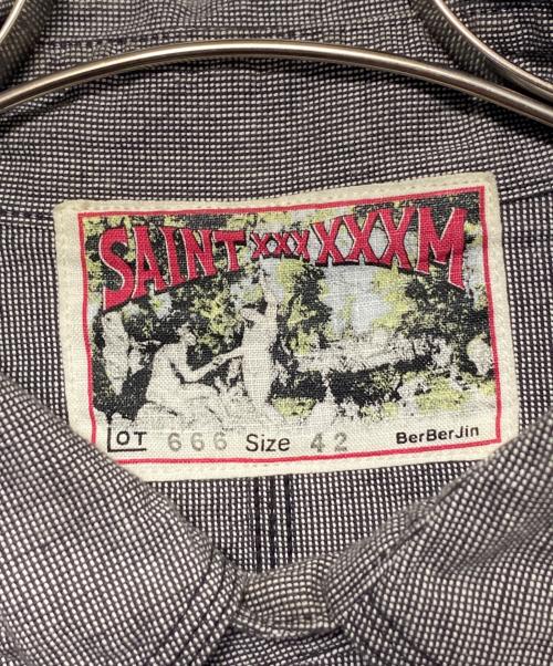 SAINT MICHAEL（セントマイケル）SAINT MICHAEL (セントマイケル) BerBerJin (ベンベルジン) カバーオール ライトグレー サイズ:XLの古着・服飾アイテム