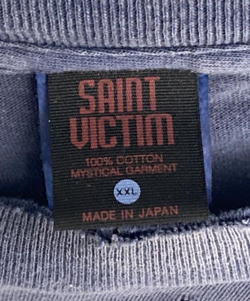 SAINT MICHAEL（セントマイケル）SAINT MICHAEL (セントマイケル) GS_SS TEE / GST IN THE S  ネイビー サイズ:XXLの古着・服飾アイテム