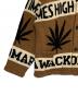 中古・古着 WACKO MARIA (ワコマリア) HIGH TIMES (ハイ タイムズ) HIGHTIMES COWICHAN SWEATER ブラウン サイズ:XL：30000円
