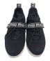 MIU MIU (ミュウミュウ) MIU RUN ブラック×ホワイト サイズ:39　1/2：20000円