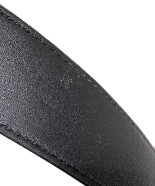 Yves Saint Laurent（イヴサンローラン）Yves Saint Laurent (イヴサンローラン) ロゴベルト ブラックの古着・服飾アイテム