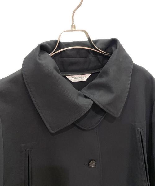 MaxMara（マックスマーラ）MaxMara (マックスマーラ) ポンチョ型ショートコート ブラック サイズ:Ｓの古着・服飾アイテム