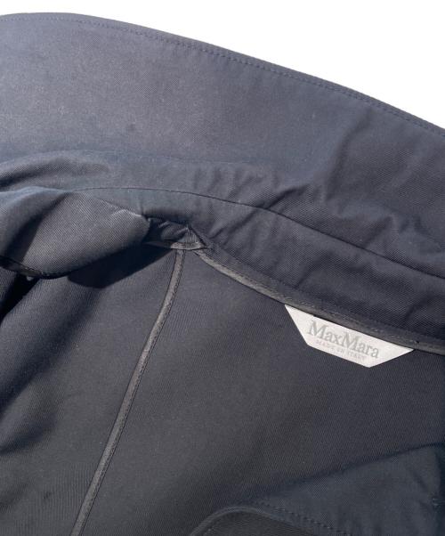 MaxMara（マックスマーラ）MaxMara (マックスマーラ) ポンチョ型ショートコート ブラック サイズ:Ｓの古着・服飾アイテム