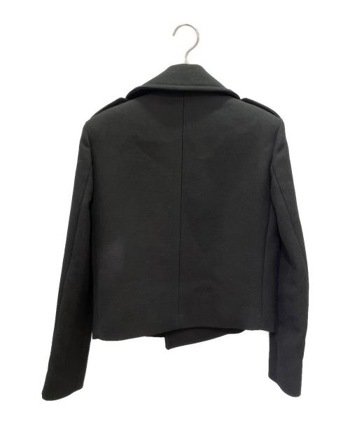 Saint Laurent Paris（サンローランパリ）Saint Laurent Paris (サンローランパリ) ショート ウール ジャケット ブラック サイズ:Ｓの古着・服飾アイテム