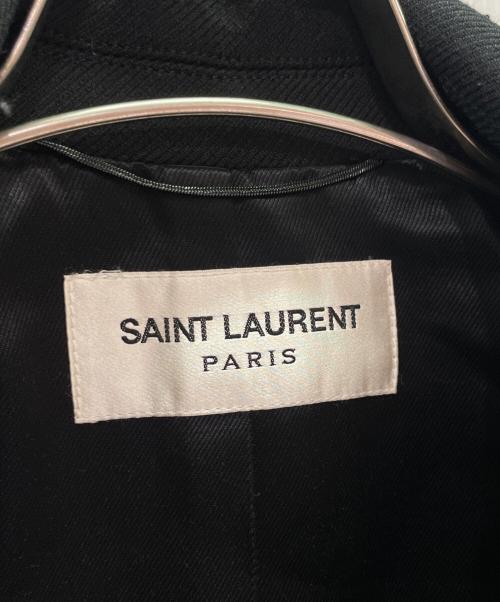 Saint Laurent Paris（サンローランパリ）Saint Laurent Paris (サンローランパリ) ショート ウール ジャケット ブラック サイズ:Ｓの古着・服飾アイテム