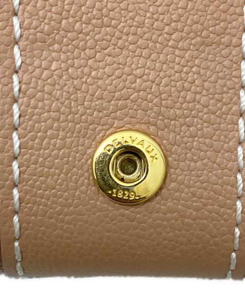DELVAUX（デルヴォー）DELVAUX (デルヴォー) ブリヨンチェーンウォレット ブラウンの古着・服飾アイテム
