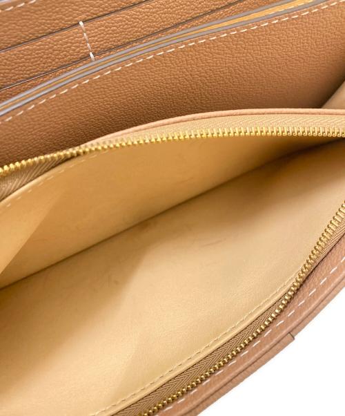 DELVAUX（デルヴォー）DELVAUX (デルヴォー) ブリヨンチェーンウォレット ブラウンの古着・服飾アイテム
