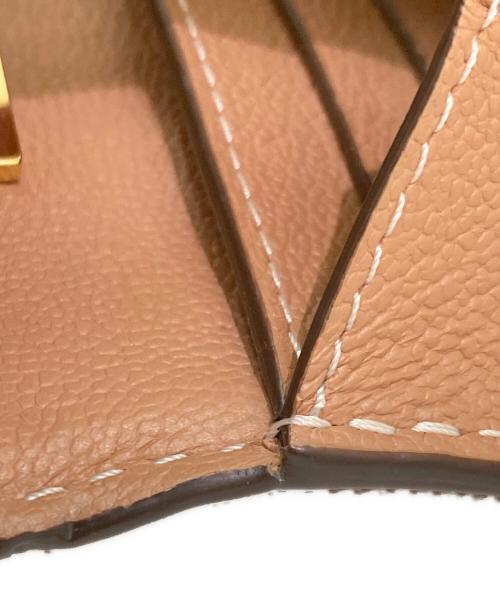 DELVAUX（デルヴォー）DELVAUX (デルヴォー) ブリヨンチェーンウォレット ブラウンの古着・服飾アイテム