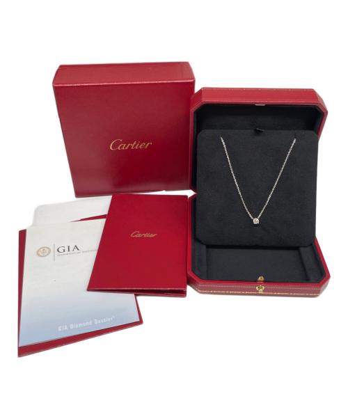 Cartier（カルティエ）Cartier (カルティエ) 1粒 ダイヤモンド ネックレスの古着・服飾アイテム