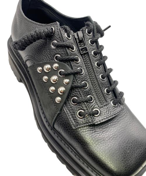 DAIRIKU（ダイリク）DAIRIKU (ダイリク) 25SS Studs Fireman Boots ブラック サイズ:28の古着・服飾アイテム
