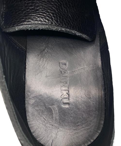 DAIRIKU（ダイリク）DAIRIKU (ダイリク) 25SS Studs Fireman Boots ブラック サイズ:28の古着・服飾アイテム