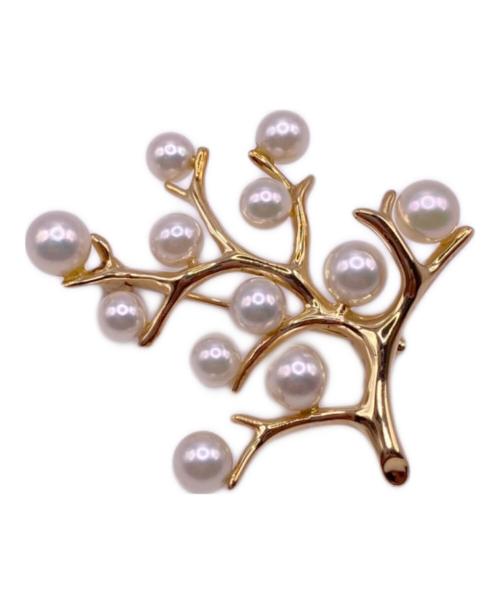 MIKIMOTO（ミキモト）MIKIMOTO (ミキモト) 幸福の木 パールブローチ サイズ:ーの古着・服飾アイテム
