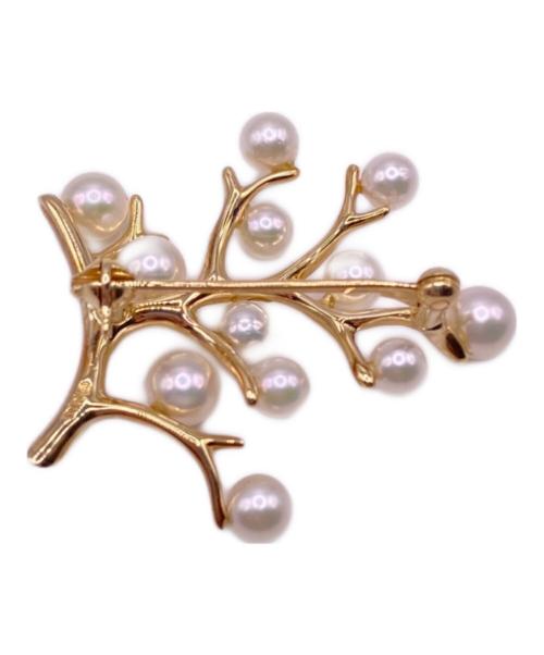 MIKIMOTO（ミキモト）MIKIMOTO (ミキモト) 幸福の木 パールブローチ サイズ:ーの古着・服飾アイテム