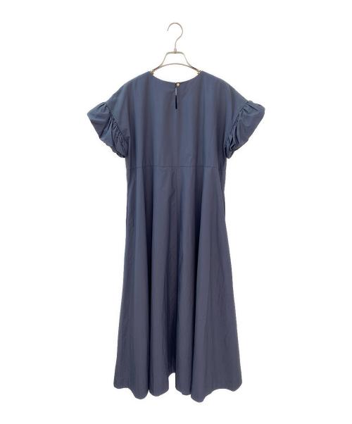 DRAWER（ドゥロワー）DRAWER (ドゥロワー) コットンパフスリーブワンピース グレー サイズ:38の古着・服飾アイテム