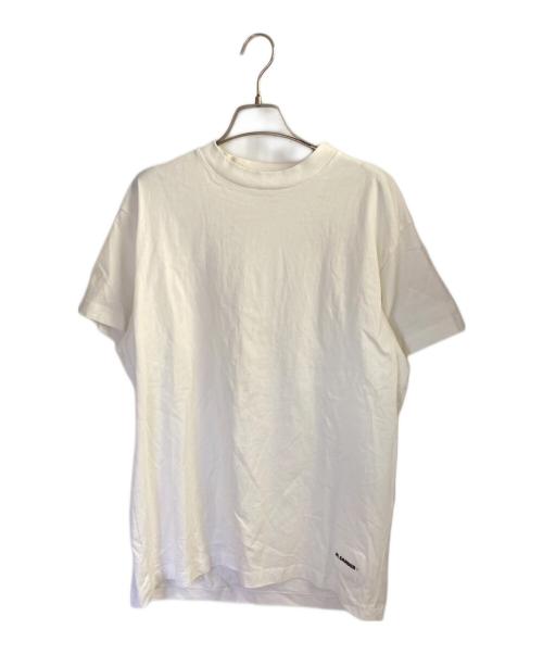 JIL SANDER+（ジルサンダープラス）JIL SANDER+ (ジルサンダープラス) 半袖Tシャツ ホワイト サイズ:Lの古着・服飾アイテム