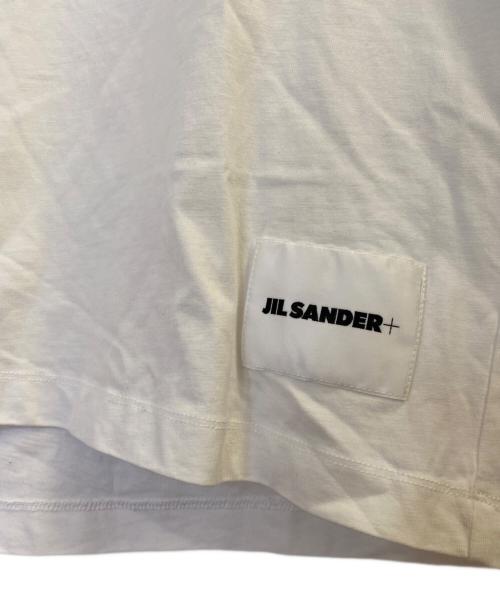 JIL SANDER+（ジルサンダープラス）JIL SANDER+ (ジルサンダープラス) 半袖Tシャツ ホワイト サイズ:Lの古着・服飾アイテム