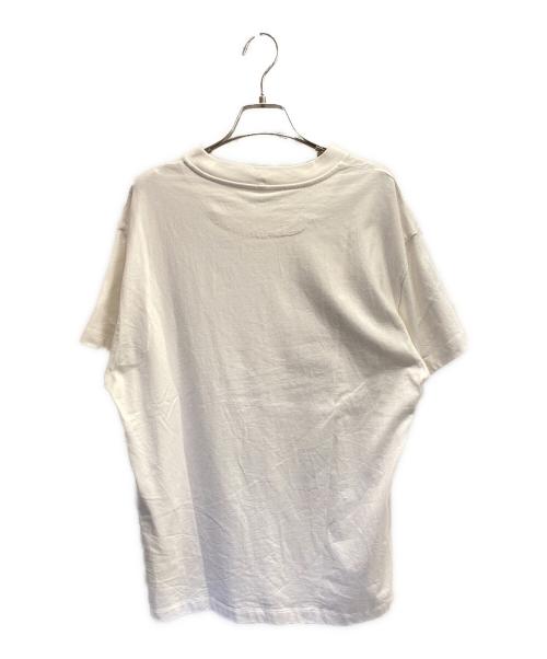 JIL SANDER+（ジルサンダープラス）JIL SANDER+ (ジルサンダープラス) ロゴラベル 半袖カットソー ホワイト サイズ:Lの古着・服飾アイテム