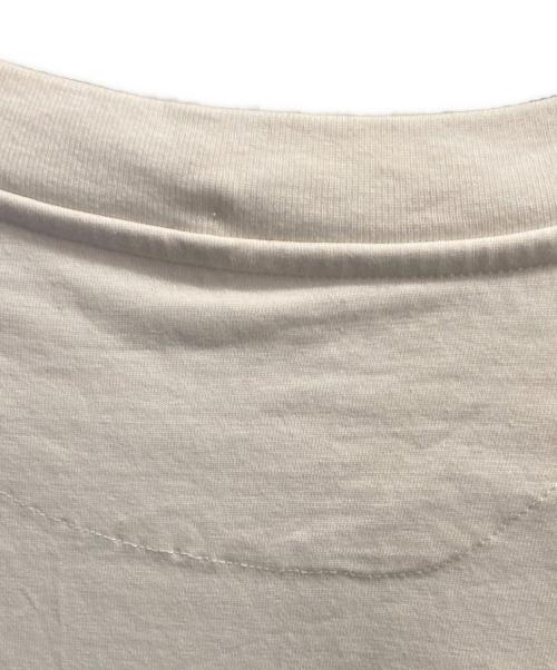 JIL SANDER+（ジルサンダープラス）JIL SANDER+ (ジルサンダープラス) ロゴラベル 半袖カットソー ホワイト サイズ:Lの古着・服飾アイテム