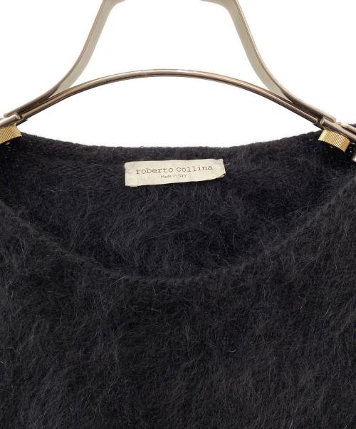 ROBERTO COLLINA（ロベルトコリーナ）ROBERTO COLLINA (ロベルトコリーナ) 起毛ニット ブラック サイズ:-の古着・服飾アイテム