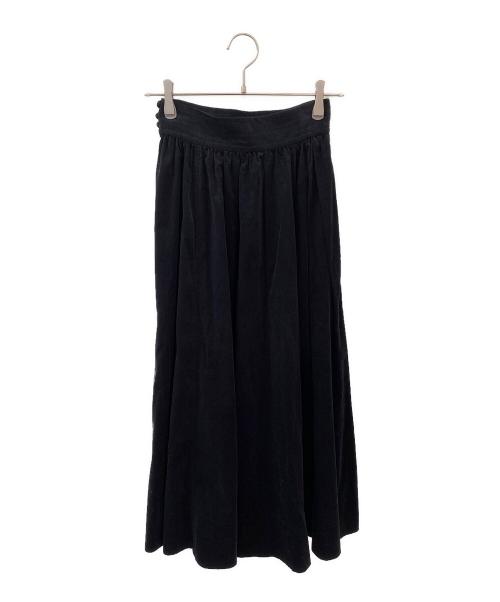 Ron Herman（ロンハーマン）Ron Herman (ロンハーマン) フレアロングスカート ブラック サイズ:XSの古着・服飾アイテム