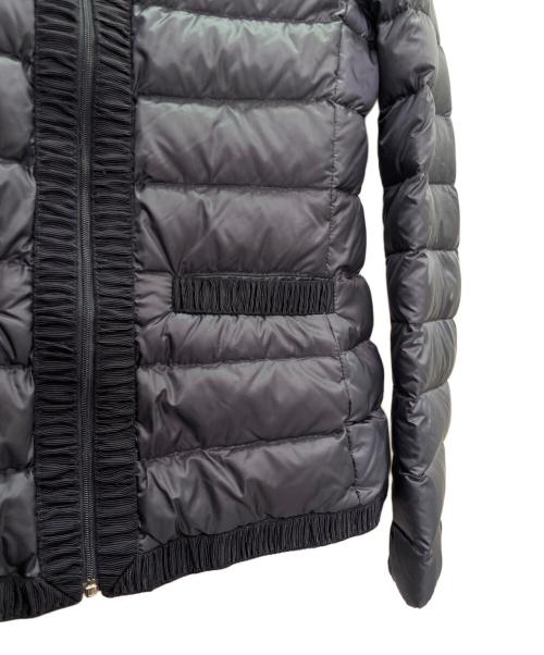 MONCLER（モンクレール）MONCLER (モンクレール) ノーカラー ダウンジャケット ネイビー サイズ:12の古着・服飾アイテム
