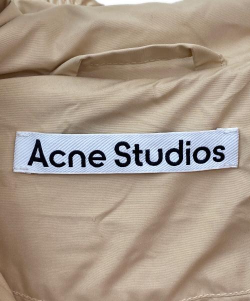 Acne studios（アクネ ストゥディオズ）Acne studios (アクネ ストゥディオス) Hooded bomber ベージュ サイズ:34の古着・服飾アイテム
