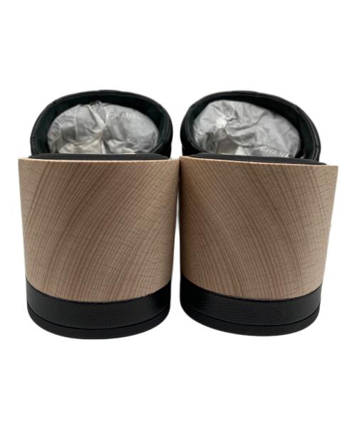 CHANEL（シャネル）CHANEL (シャネル) ラムスキン キルトウッド ミュール ブラック サイズ:37cの古着・服飾アイテム