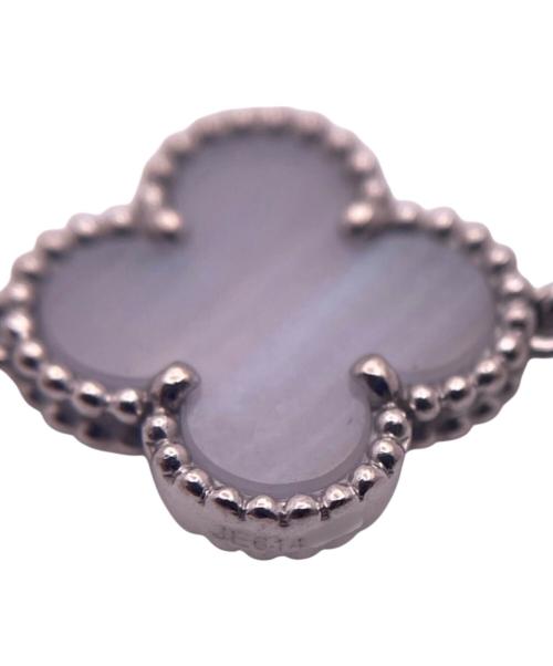 VAN CLEEF & ARPELS（ヴァンクリーフ＆アーペル）VAN CLEEF & ARPELS (ヴァンクリーフ＆アーペル) ヴィンテージ アルハンブラ ブレスレット 5モチーフ ブルーカルセドニの古着・服飾アイテム